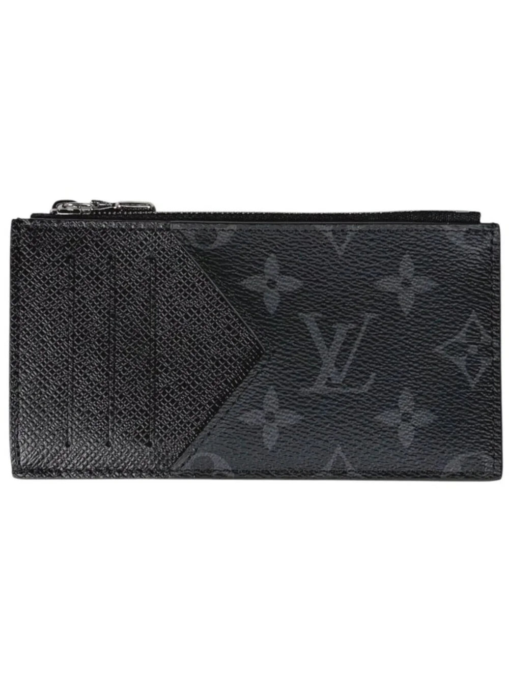 Louis Vuitton Coin Card Holder Case Taigarama Noir